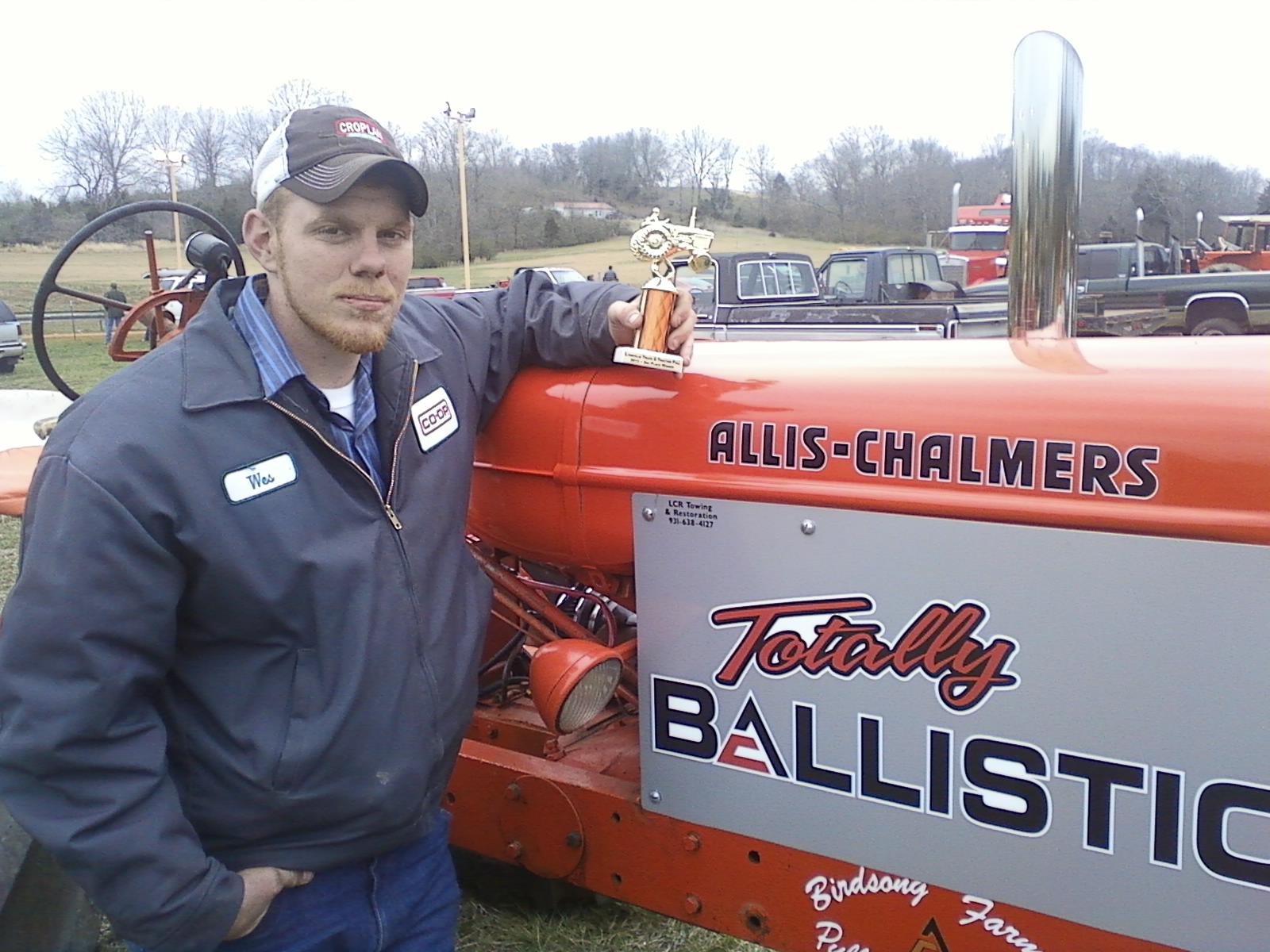 We ran the 3500# Antique/Open, and the 4500# Antique/Open, Wes got a 2nd in the 3500, and I finished 4th in the 4500. The tractor ran great, plenty of engine, just need tires now. Looking into adapters to get nine bolt rims on, looking at full cut tires.