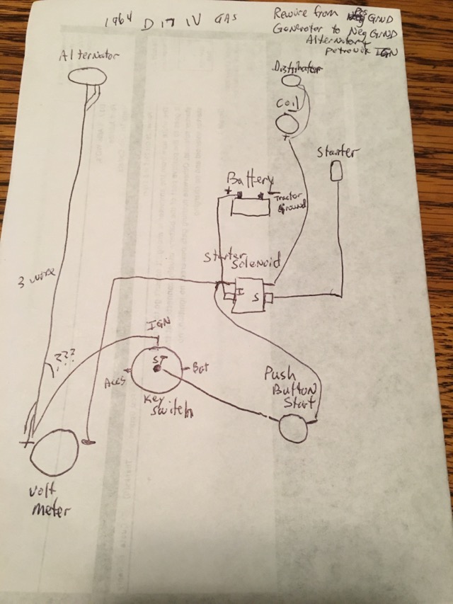 D17 IV alternator conversion help - AllisChalmers Forum