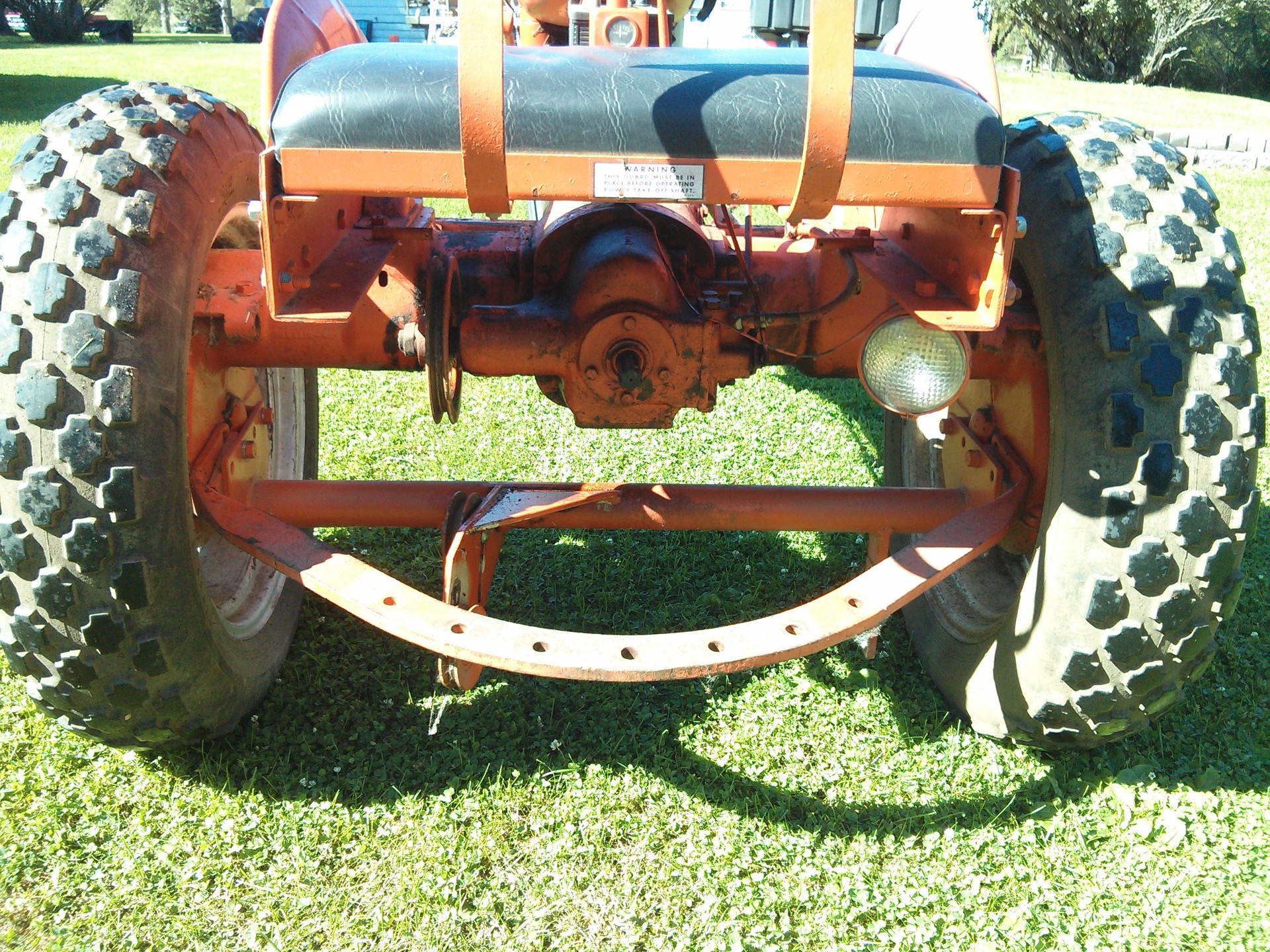 1941 Allis Chalmers C Back Side / Draw Bar