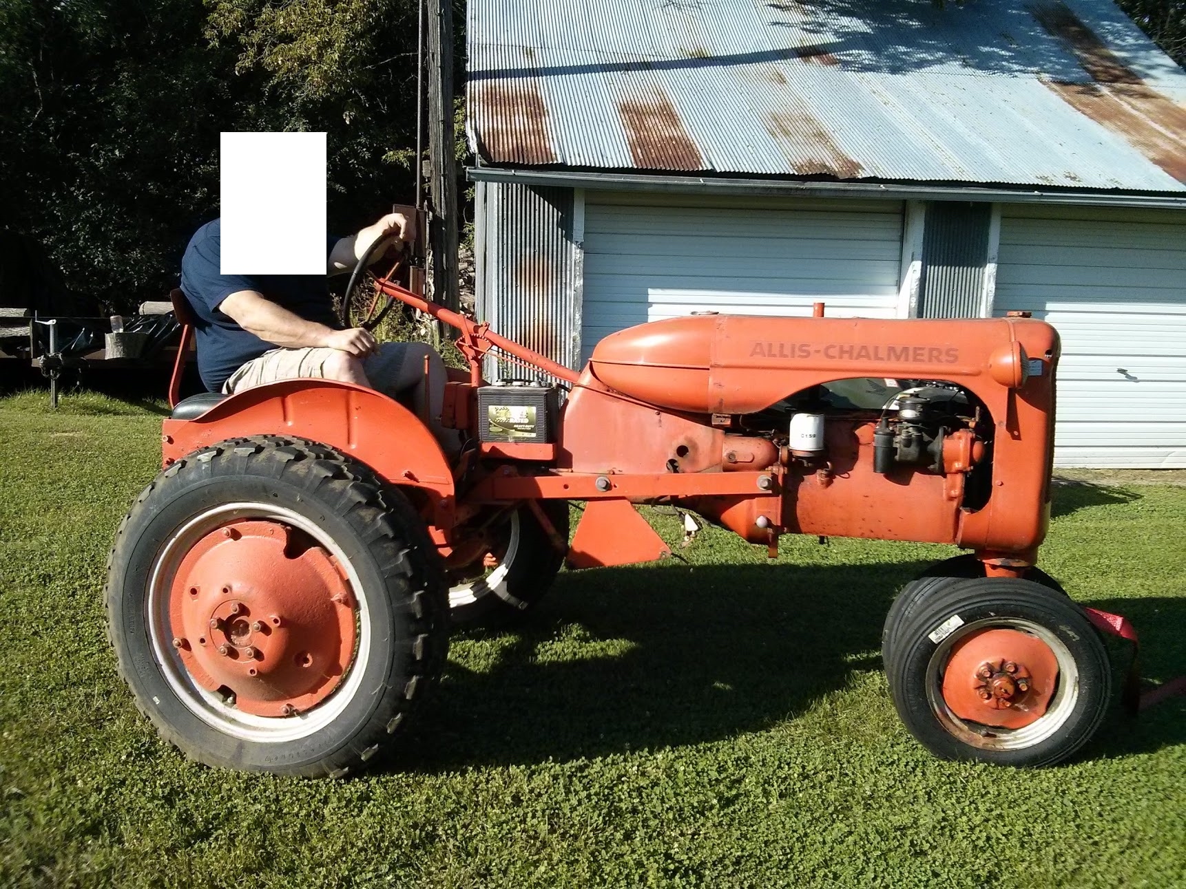 My 1952 Allis Chalmers B