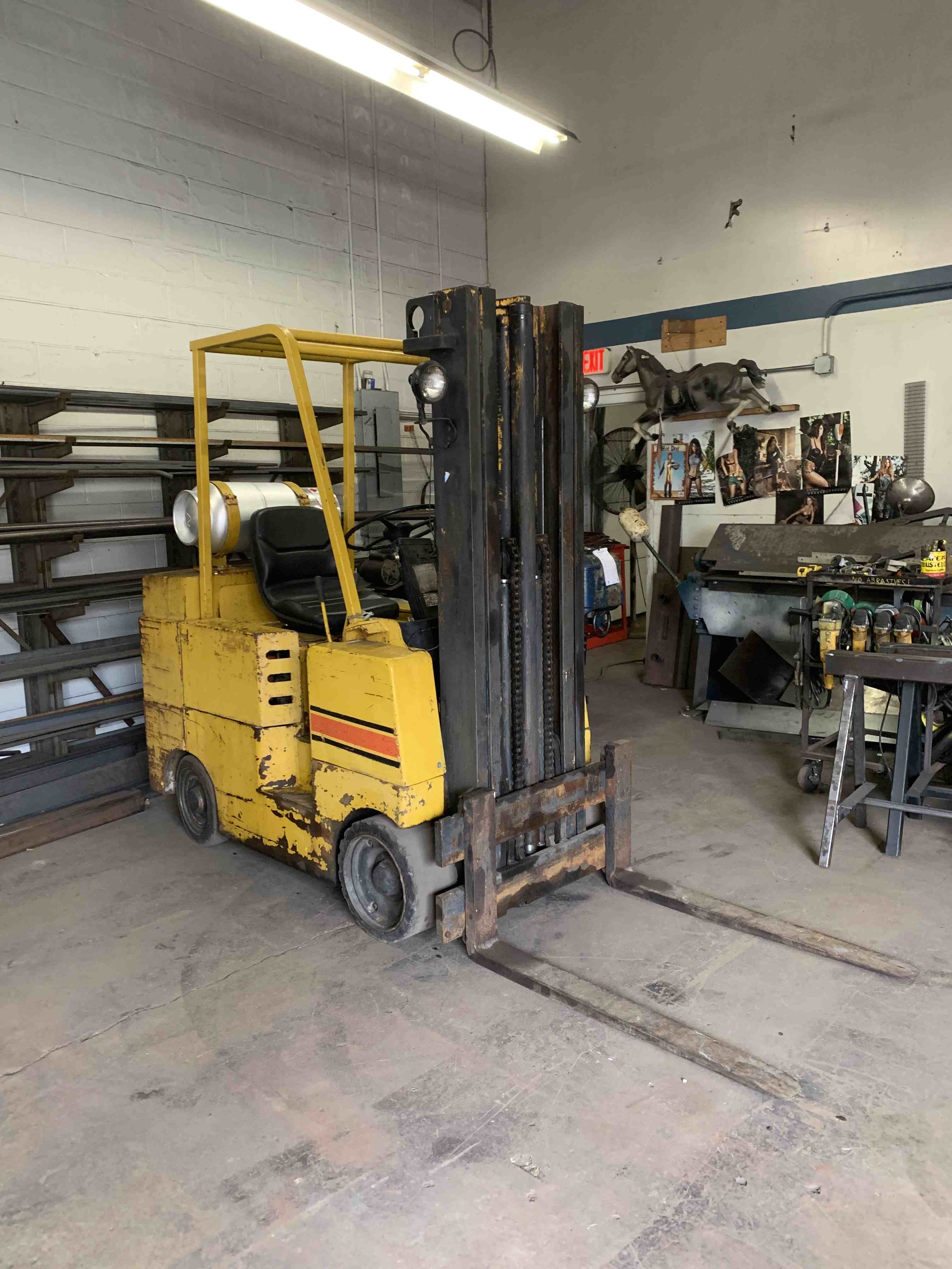 yale forklift age by serial number